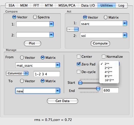 time series tools