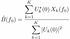 multi-taper harmonic analysis