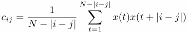 Singular Spectrum Toeplitz matrix 